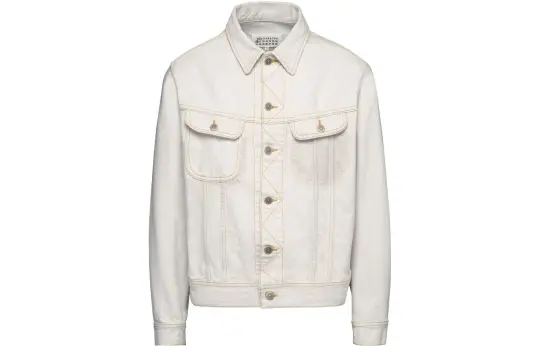 Maison Margiela Chalk Selvedge Denim Jacket