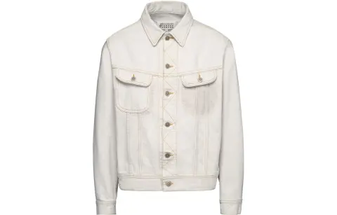 Maison Margiela Chalk Selvedge Denim Jacket