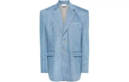 Vetements Oversize Button-Up Blazer
