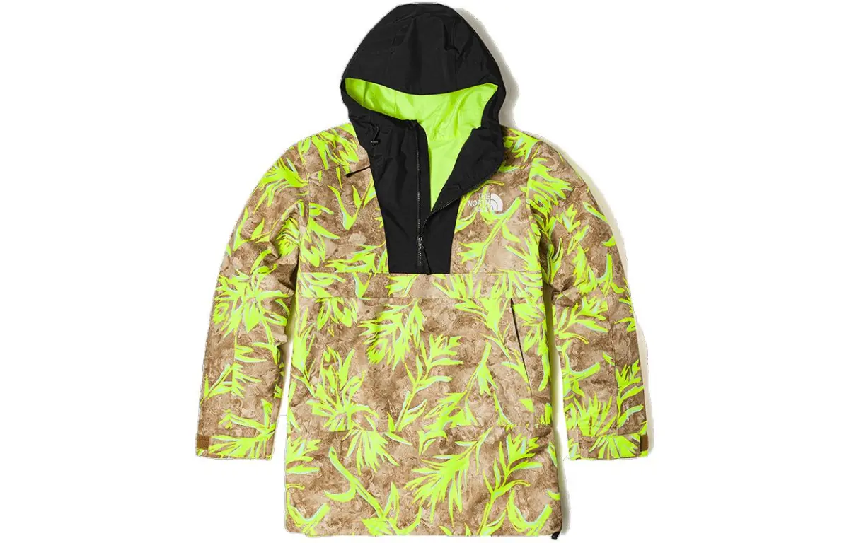 THE NORTH FACE Urban Exploration Waterproof And Windproof Windbreaker Jacket Men's Brown