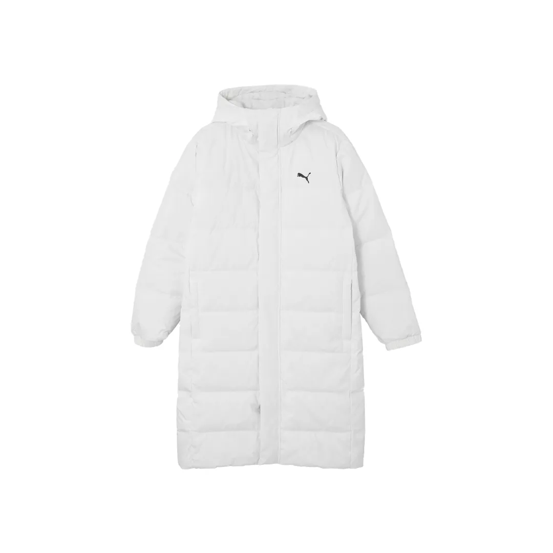 PUMA LONG DOWN COAT Down Jacket Unisex White