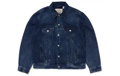 Levis FW22 Denim Jacket Men's Blue