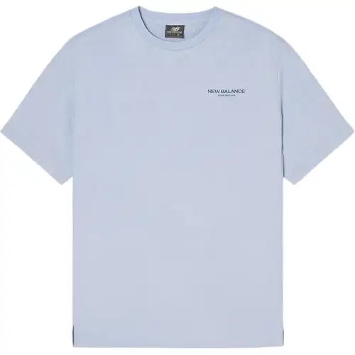 New Balance FROZENSEMI Over FIT T Shirt Men's Light Blue