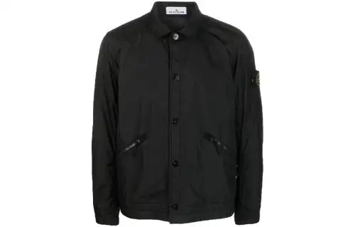 STONE ISLAND SS23 Jackets & Coats Men's Black
