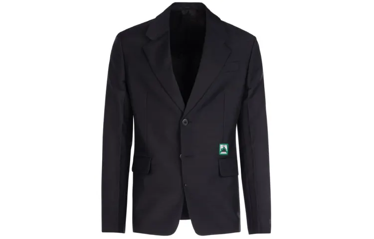 PRADA SS21 Business Suit Coat Men's Black