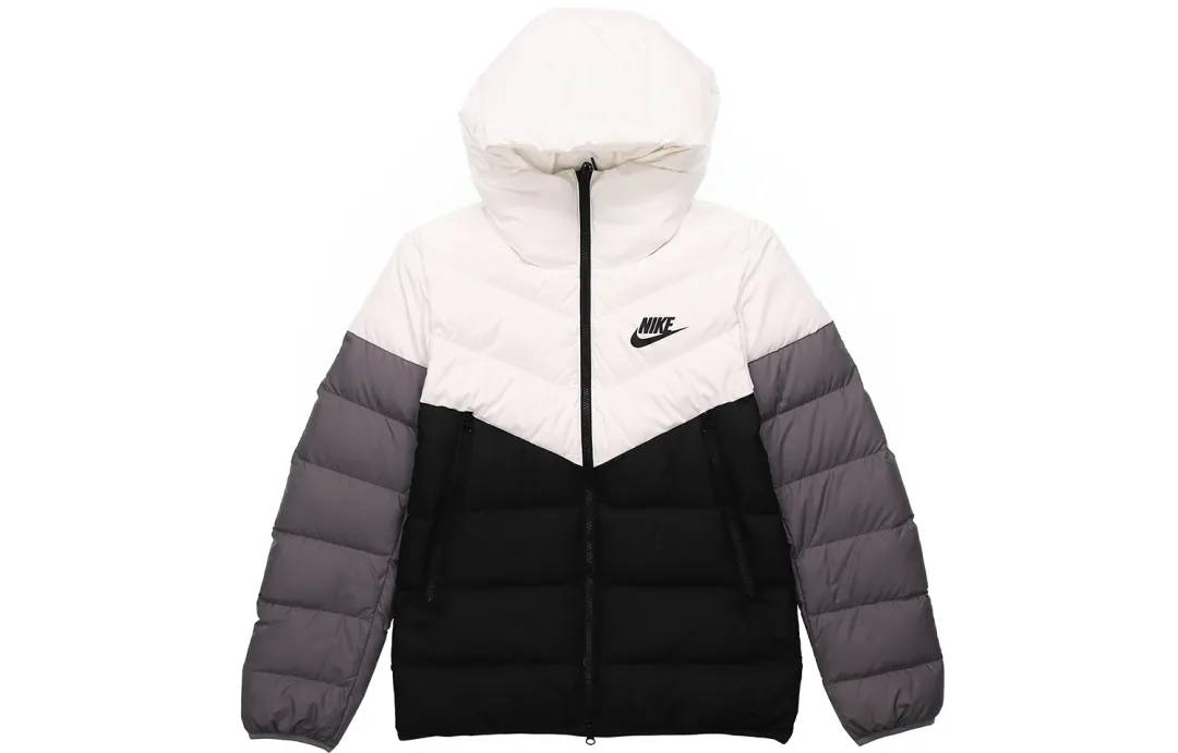 Nike Down Jacket Winter Men's Black White