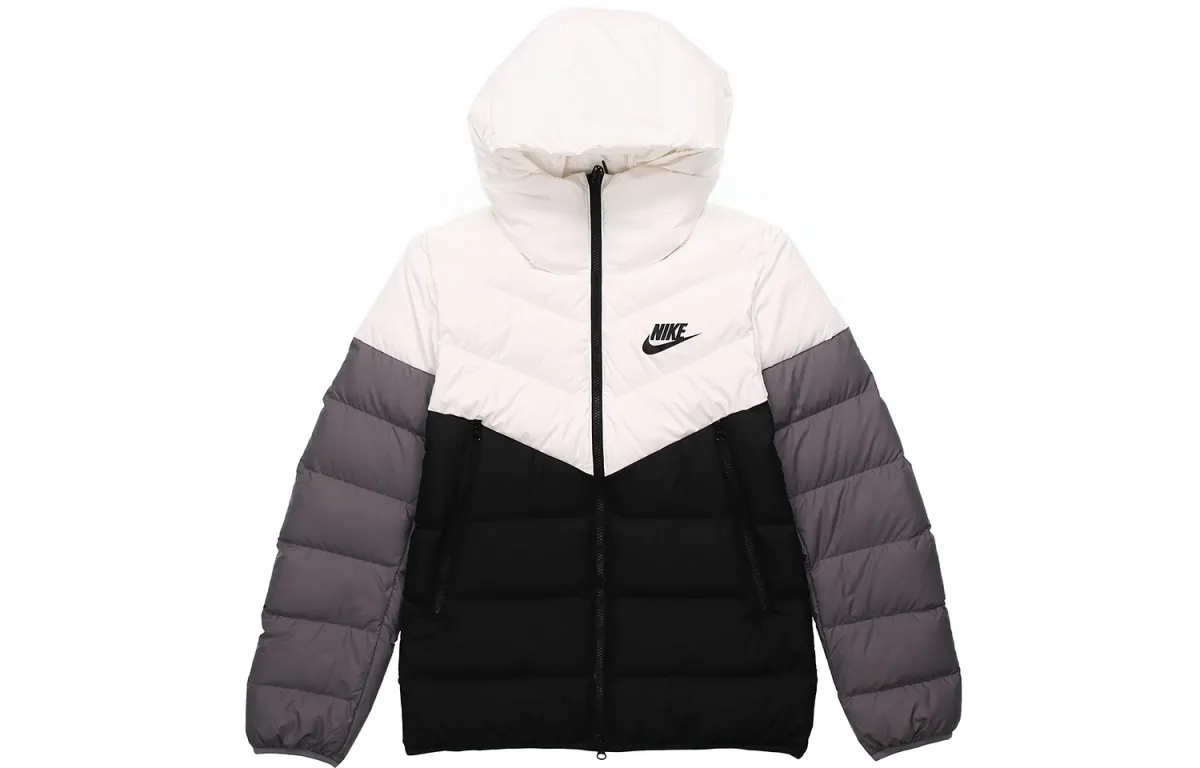 Nike Down Jacket Winter Men's Black White