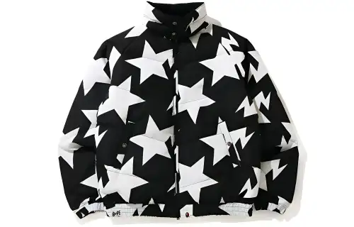 Bape Sta Pattern Down Jacket