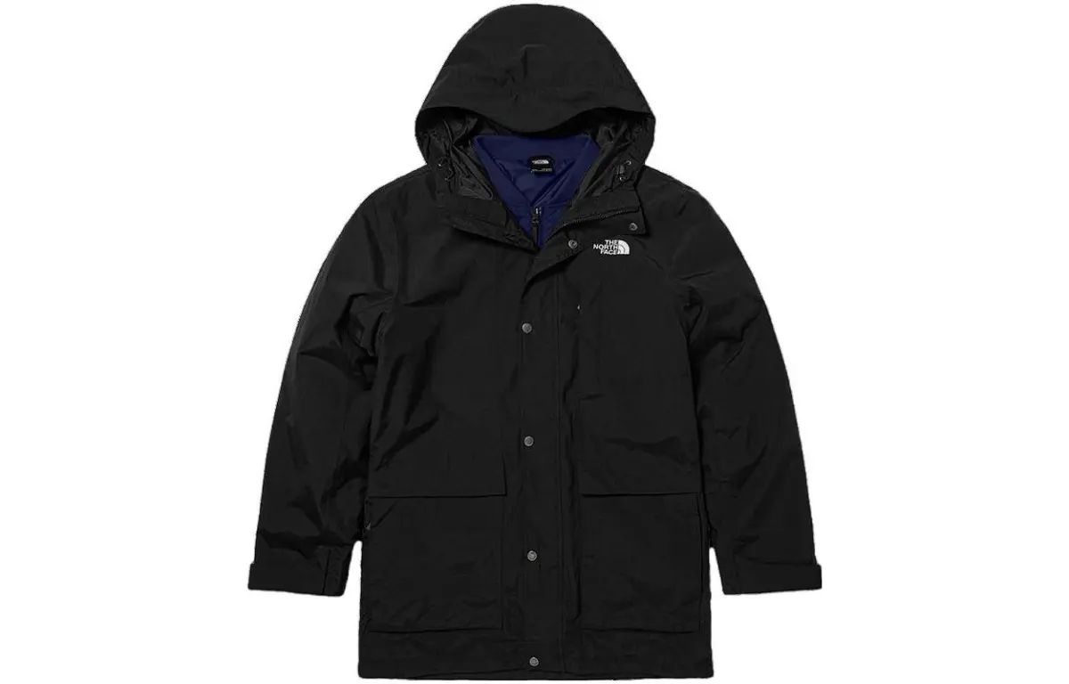 THE NORTH FACE Waterproof And Windproof To Keep Warm Windbreaker Jacket Men's Black