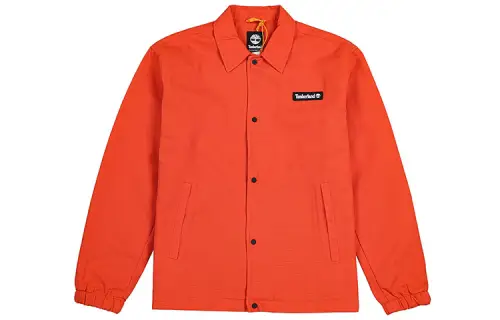 Timberland Puffer Jacket Men's Orange Red