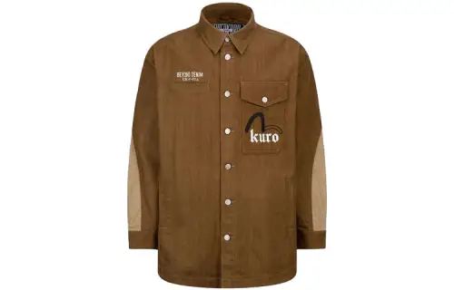 EVISU Denim Jacket Men's Coffee