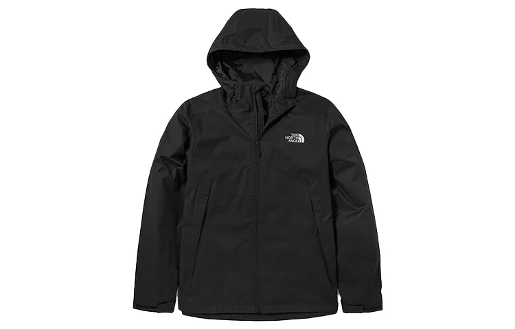 THE NORTH FACE Waterproof Windproof Breathable And Quick Dry Windbreaker Jacket Men's Black