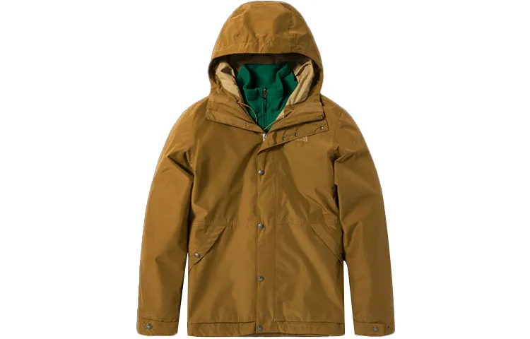 THE NORTH FACE Waterproof, Windproof, Breathable, And Thermal Windbreaker Jacket Men's Brown