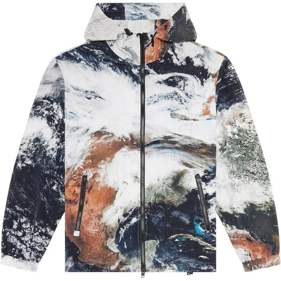 DIESEL J-Warrett Graphic Printed Jacket