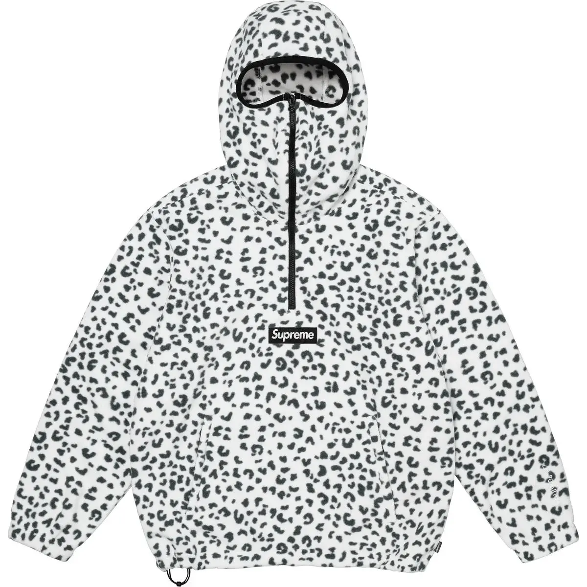 Supreme Polartec Facemask Half Zip Hooded Sweatshirt FW24