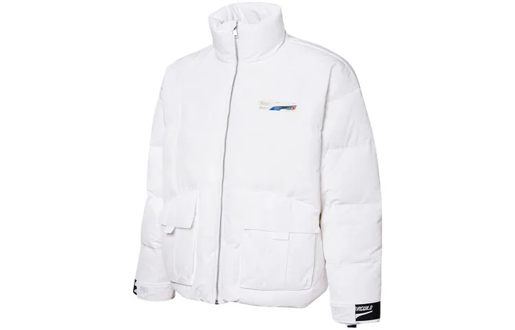 PUMA X ROARINGWILD Down Jackets Men's White Stand Collar Moderate Other