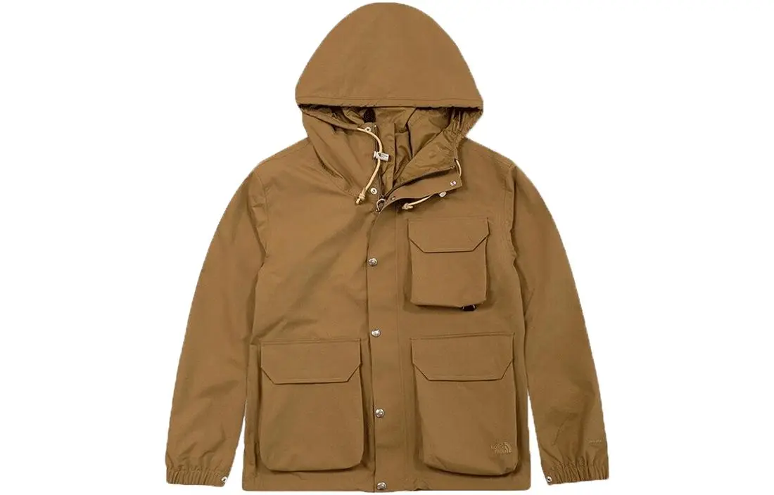 THE NORTH FACE Urban Exploration Waterproof, Windproof, And Breathable Windbreaker Jacket Men's Brown
