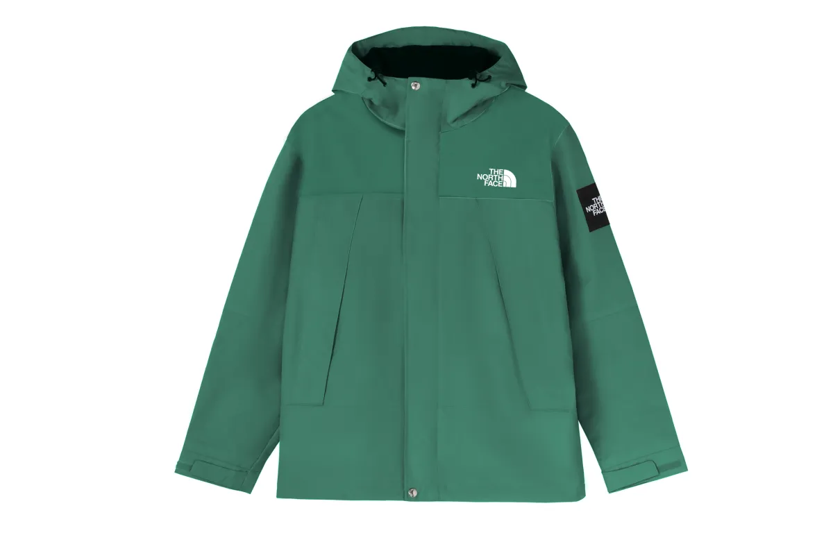THE NORTH FACE Waterproof And Windproof Windbreaker Jacket Unisex Green
