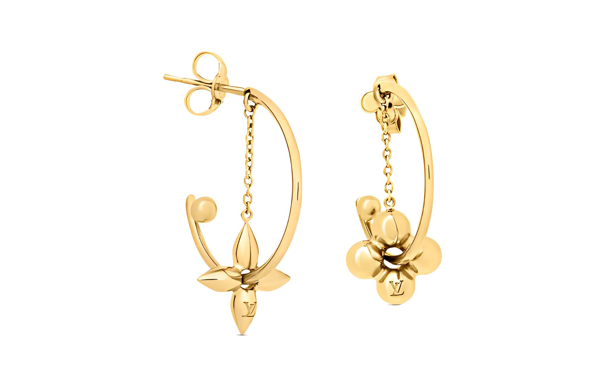 Louis Vuitton 2010s Dreille Blooming earrings