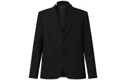LOUIS VUITTON FW23 Business Suit Coat Men's Black