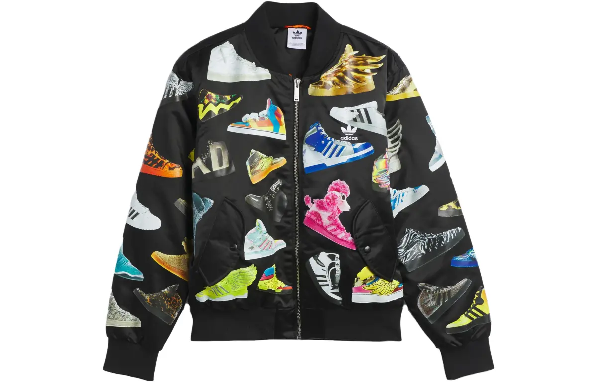 Adidas X Jeremy Scott Js Archive Bomber Jacket