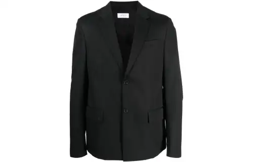 OFF WHITE Single Breasted Long Sleeved Blazer