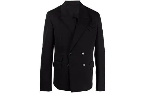 Bottega Veneta FW21 Business Suit Coat Men's Black