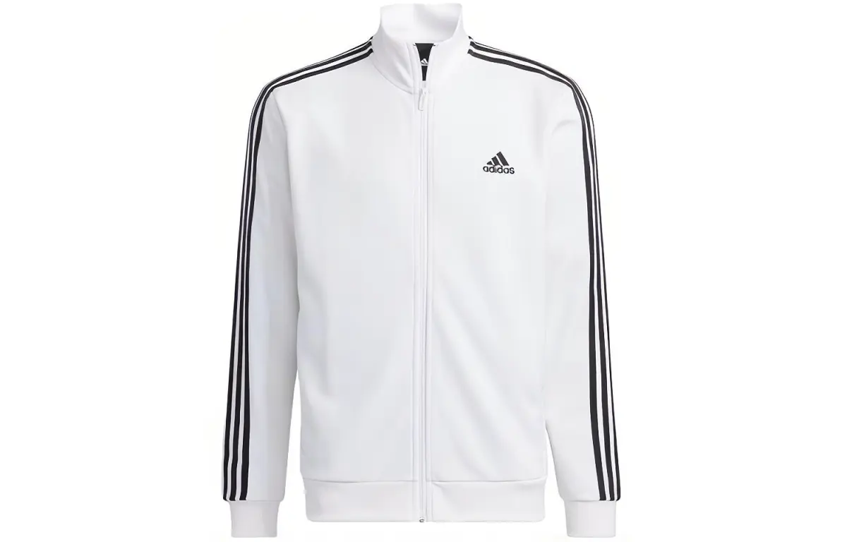 Adidas 3 Stripes Jacket Men's White