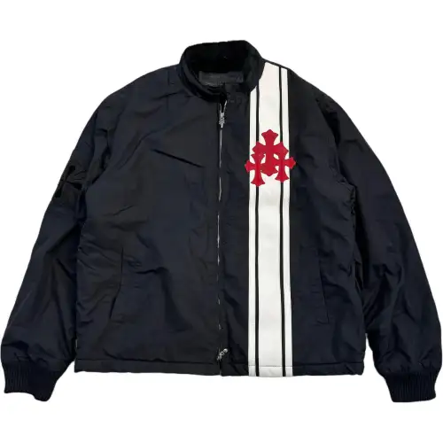 Chrome Hearts Cross Patch Cobra Racing Nylon Jacket