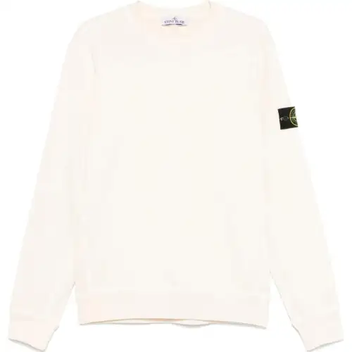 STONE ISLAND Compass Patch Crewneck Sweatshirt