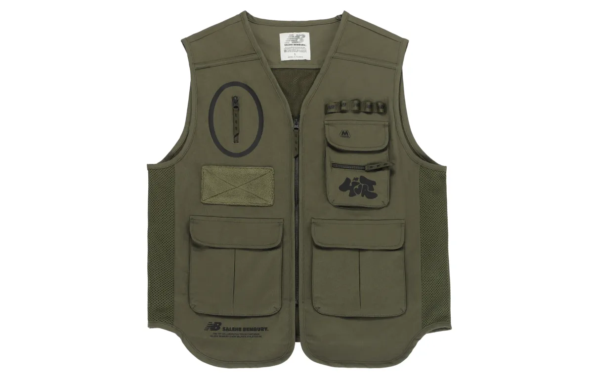 New Balance Salehe Bembury Vest Unisex Olive