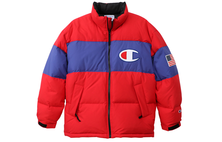 Champion FW21 Down Jacket Japan Version Men's Red