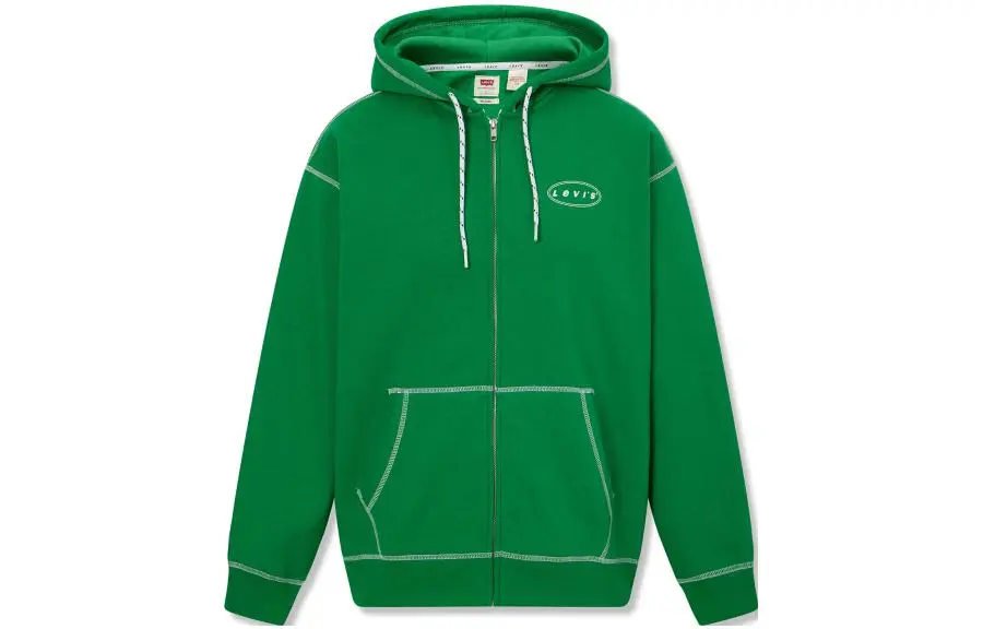 Levi's Jackets Men's Green Hooded Moderate Other