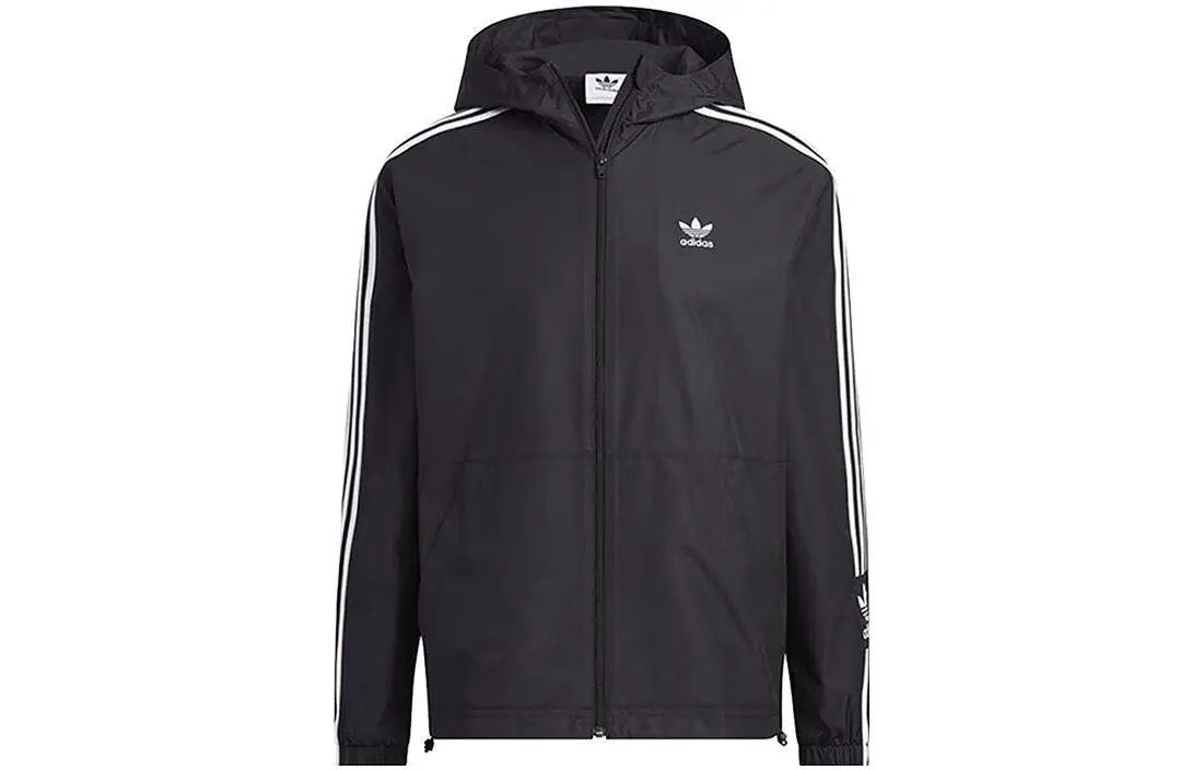 Adidas Originals Home Of Classics Jackets Men's Black Hooded Moderate Other