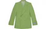 GUCCI FW22 Business Suit Coat Men's Green