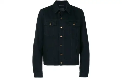 SAINT LAURENT FW21 Denim Jacket Men's Black
