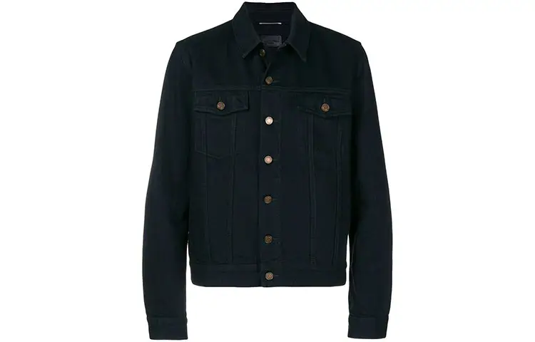 SAINT LAURENT FW21 Denim Jacket Men's Black