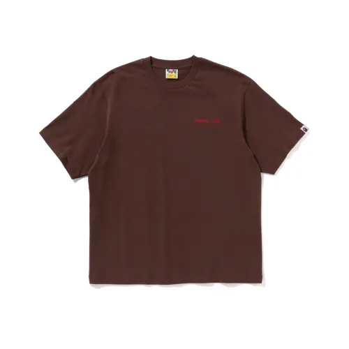 A BATHING APE ® Logo print T shirt