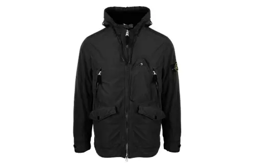 STONE ISLAND Puffer Jacket Men's Black