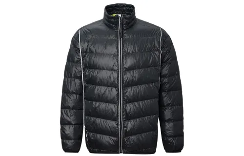 Converse Down Jackets Men's Black Stand Collar Moderate Other