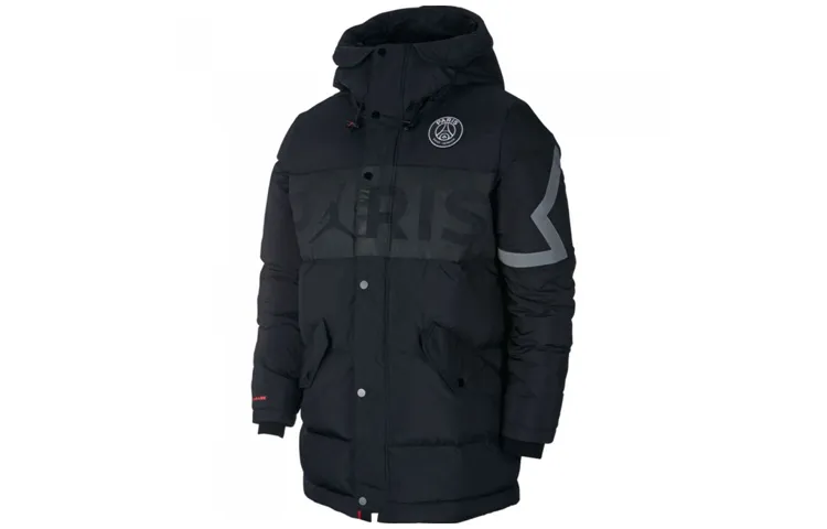 Jordan PSG Down Jackets Men's Hooded Moderate Other