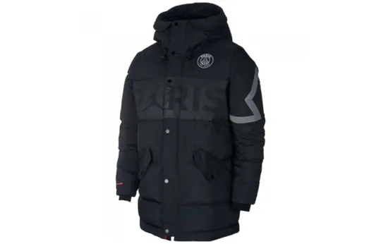 Jordan PSG Down Jackets Men's Hooded Moderate Other