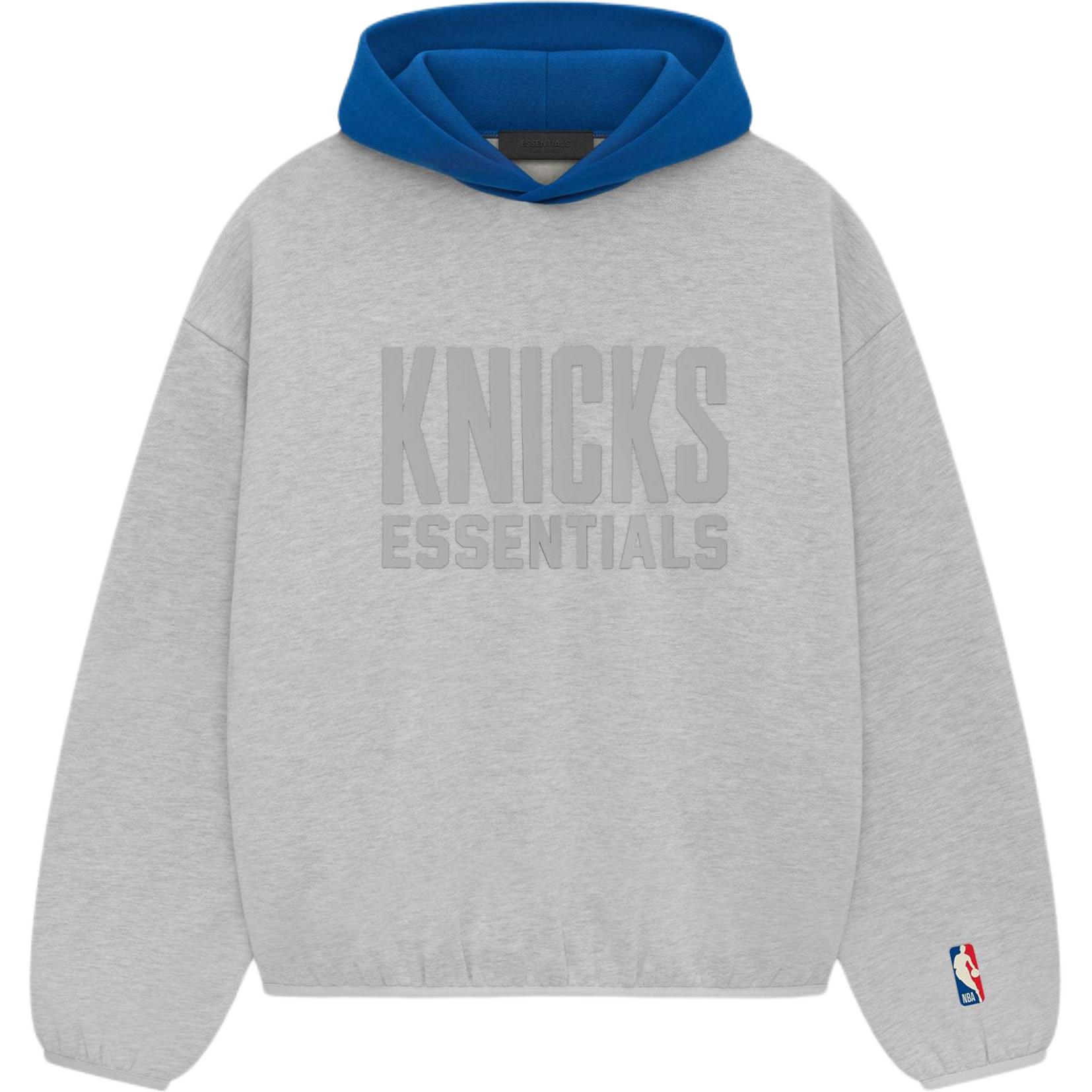 Мужской худи Fear of God Essentials NBA Knicks (черный)