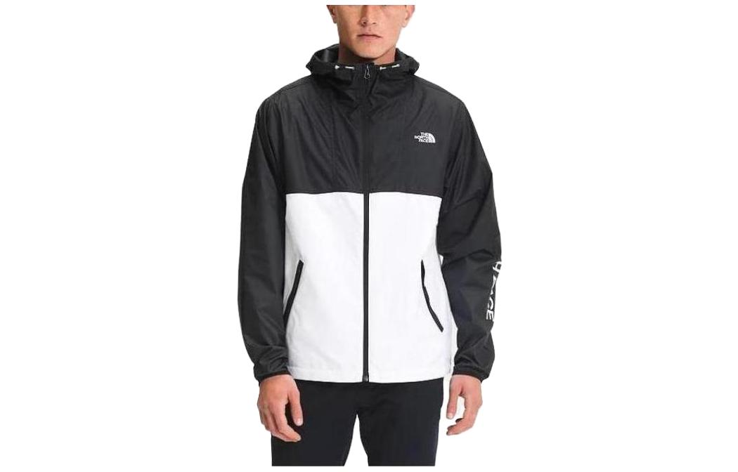 Мужская куртка The North Face (черно-белая)