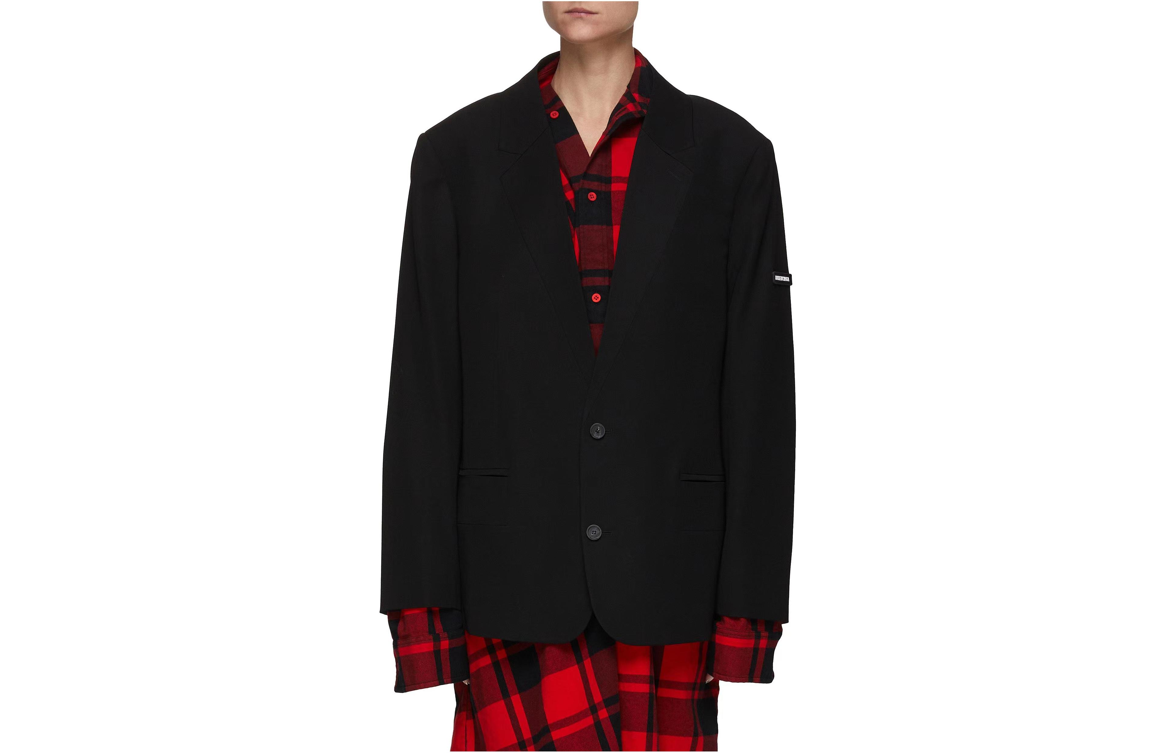 Мужская куртка Balenciaga (черная)