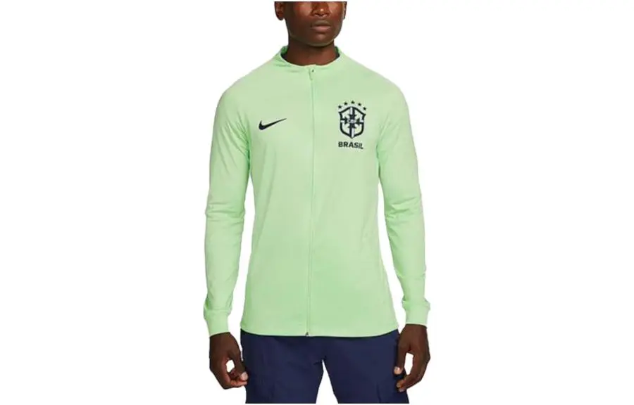 Nike Jackets Men's Green Stand Collar Moderate Other