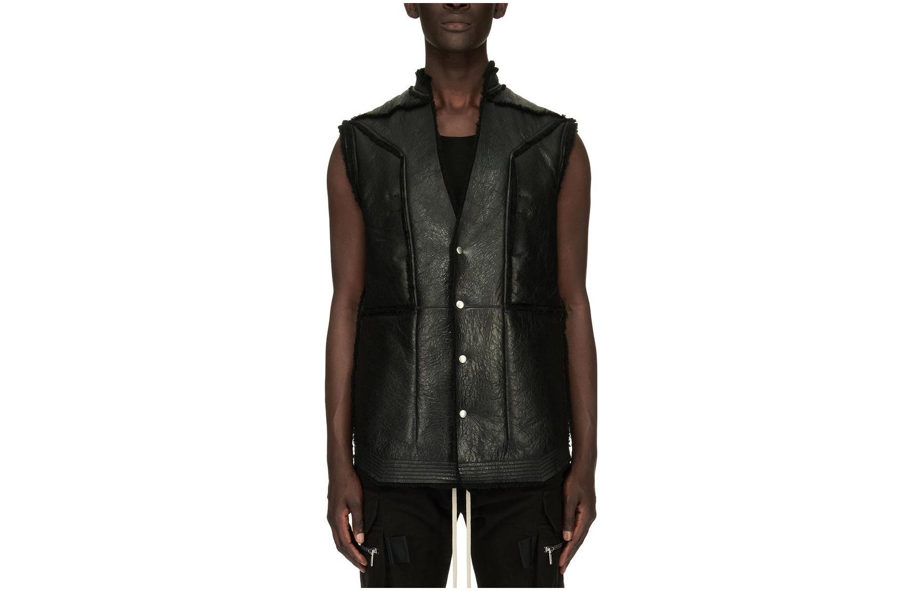 Мужской жилет Rick Owens (черный)