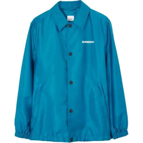 Burberry Embroidered Logo Jacket