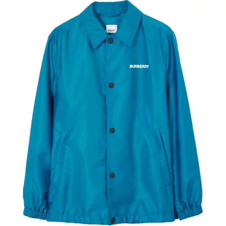Burberry Embroidered Logo Jacket