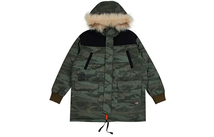 Dickies Down Jacket Winter Men's Dark Green